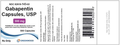 Gabapentin-300mg 500s (Gabapentin 300mg 500s)